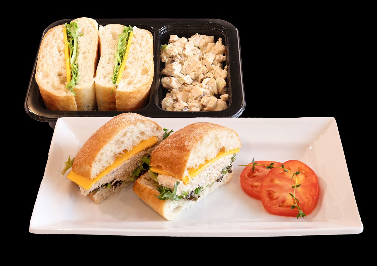 Protein Salad Deconstructed Sandwiches